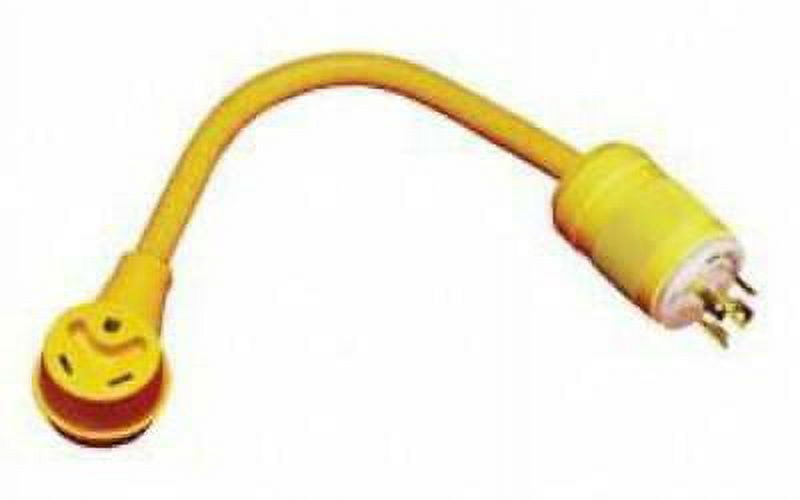 Marinco RV 30 Amp Locking Generator 4 Prong Adapter