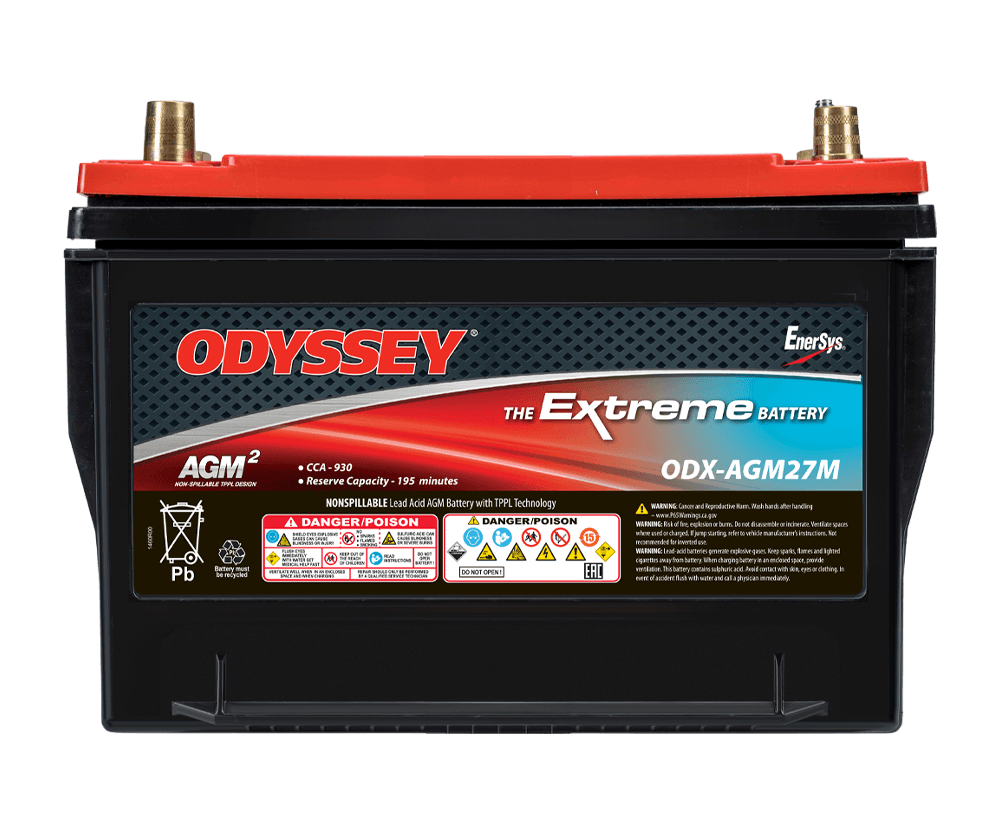 Odyssey Battery Batteries ODX-AGM27M