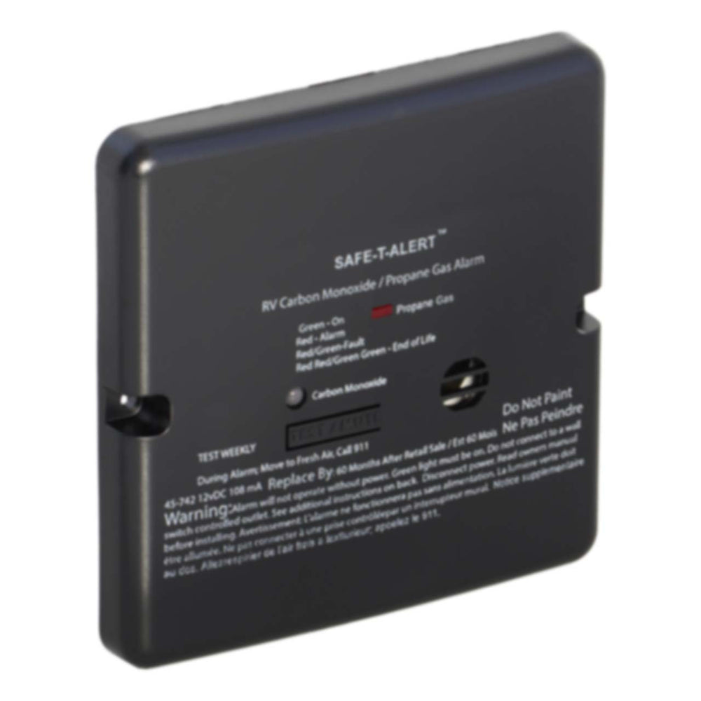 MTI Safe-T-Alert 45 Series Safe-T-Alert Dual Carbon Monoxide/Propane Alarm in Black