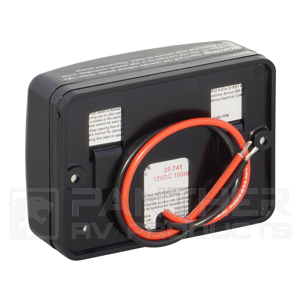 Mti Industry Mini Lp/co Alarm Surf Blk 25-741-BL