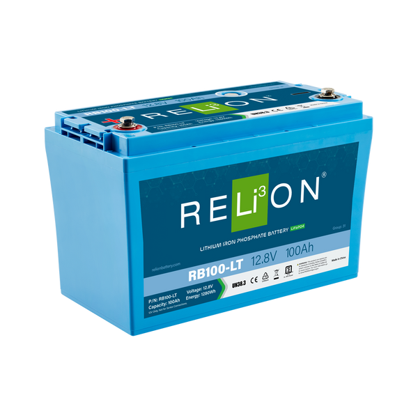 Relion 12V 100Ah Deep Cycle Lithium Battery Group 31