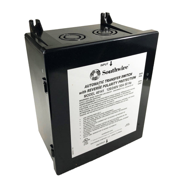 Southwire | 50 Amp Reverse Polarity Automatic Transfer Switch | 40141