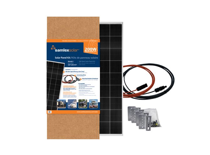 Samlex America 200 Watt Solar Panel Kit - America