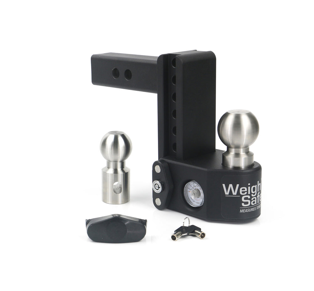 Weigh Safe Adjustable Drop Hitch Receivers SWS6-2