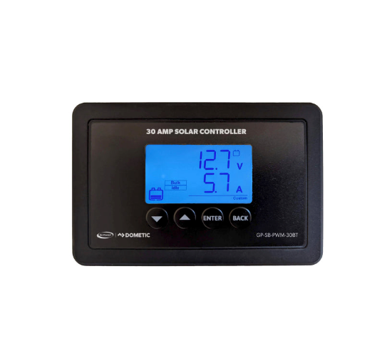 Go Power 30 Amp Single Bank Bluetooth®-Enabled Solar Controller
