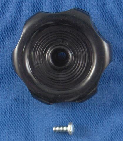 Strybuc 743C-BLK WCM Black 1/2" Operator Knob