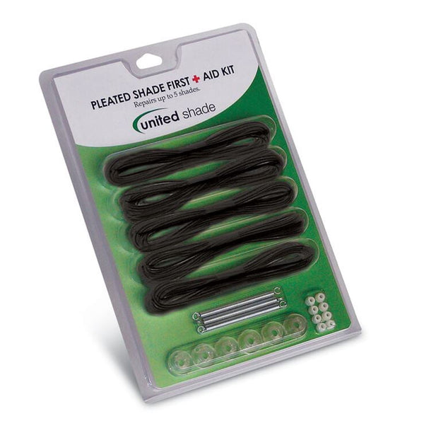 United Shade - Black Pleated Shade Restring Kit