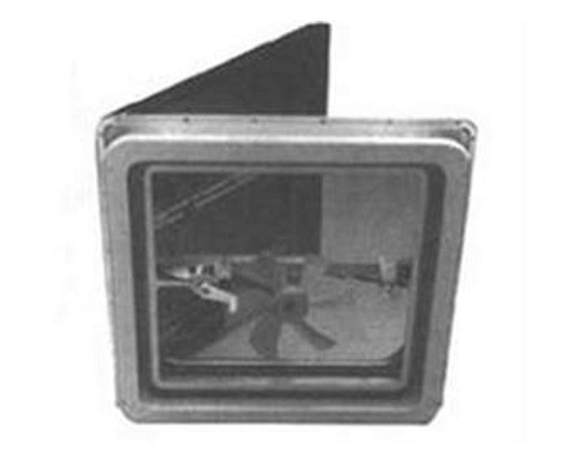 Hengs RV roof vent with 12v fan white lid