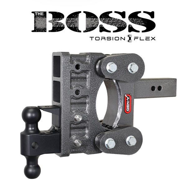 The BOSS 16K (Torsion-Flex) Drop Hitch (2" or 2 ½" Shank)