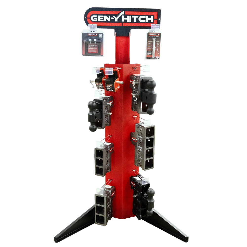 Vertical GEN-Y Hitch Bumper Pull Display Stand