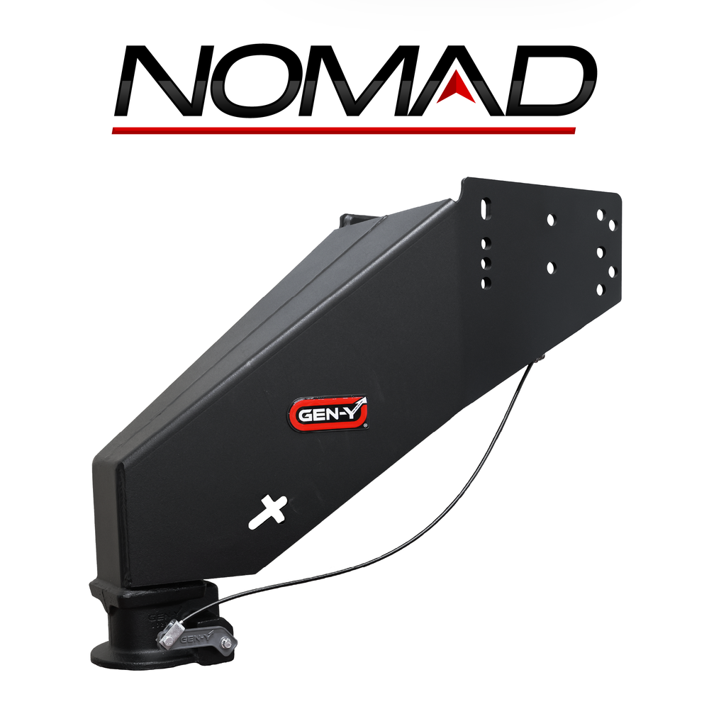 The NOMAD Fifth Wheel-to-Gooseneck Static Pin Box with SnapLatch Coupler GH-8102