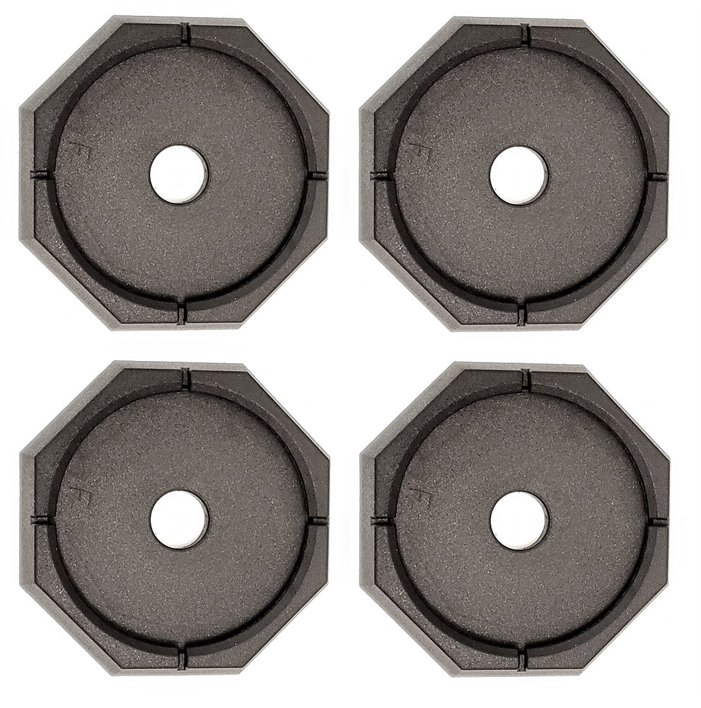 SnapPad XTRA XL 4-Pack - Class A Motorhome Permanent Jack Pads