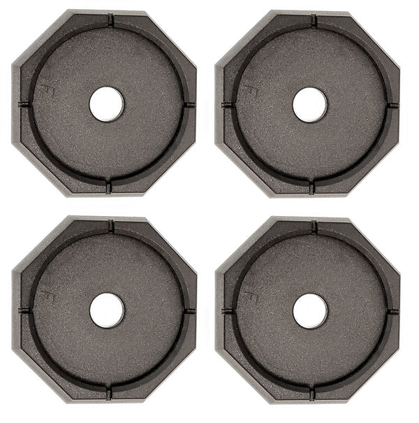 SnapPad XTRA XL 4-Pack | Class A Motorhome Permanent Jack Pads