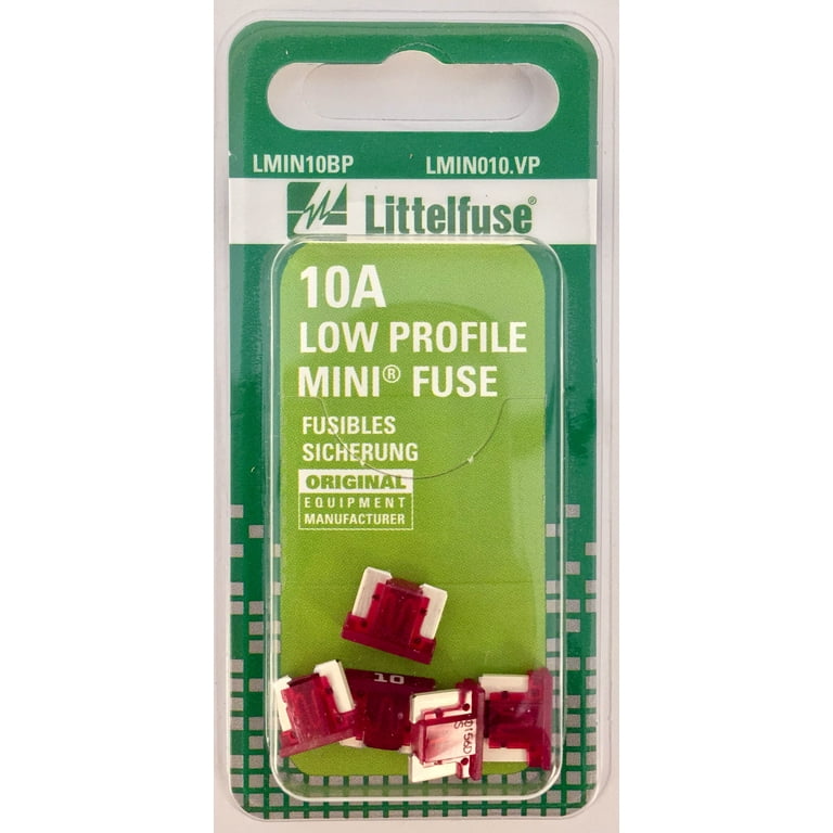 Littelfuse LP MINI Fuse Series Blade Fuses/Shunts LMIN10