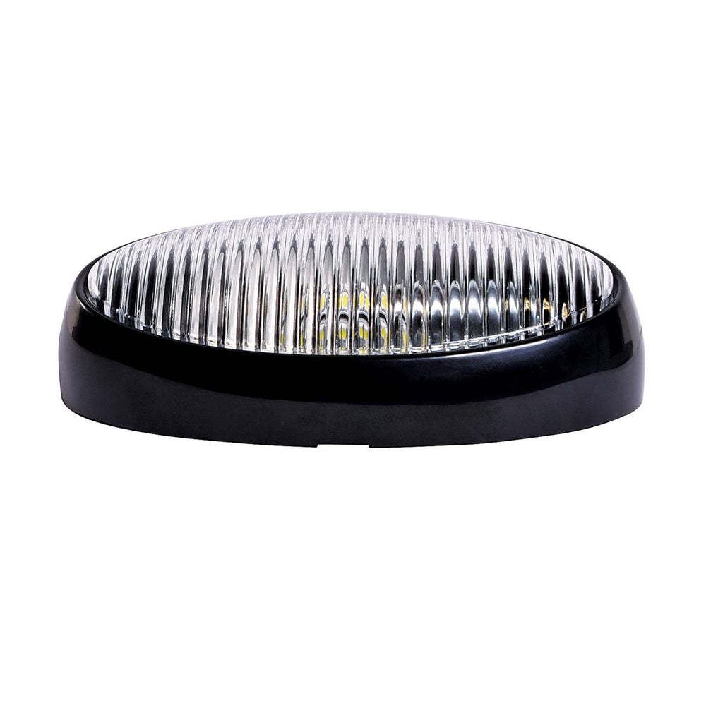 Arcon RV Arcon Universal LED Porch/Utility Oval Light - Black