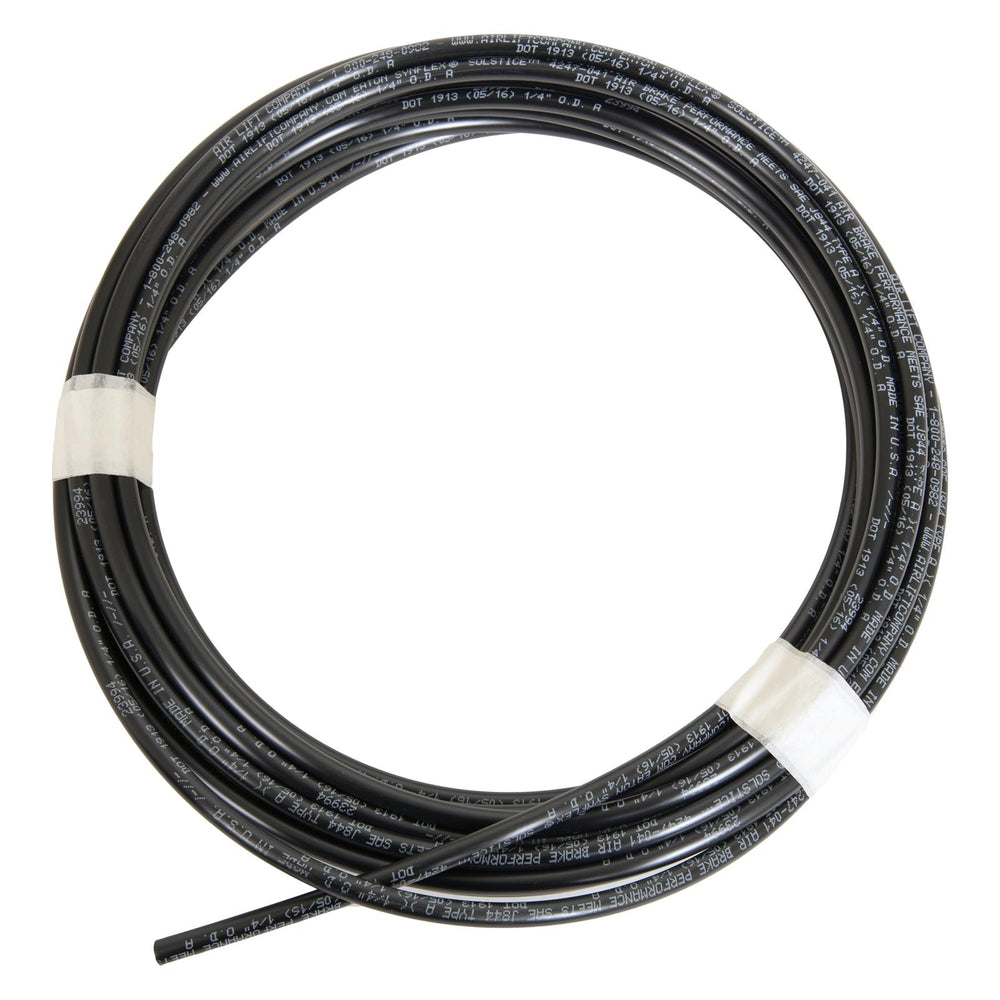 Air Lift Airline - 1/4" Black DOT Synflex - 30 feet - Universal Air