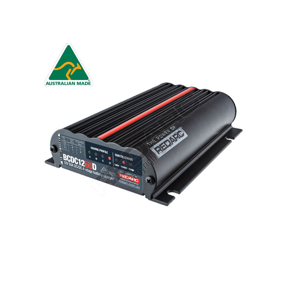 REDARC BCDC Classic50 12V 50A DC Battery Charger