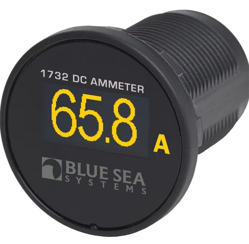 Blue Sea Systems Mini OLED Ammeter - Yellow