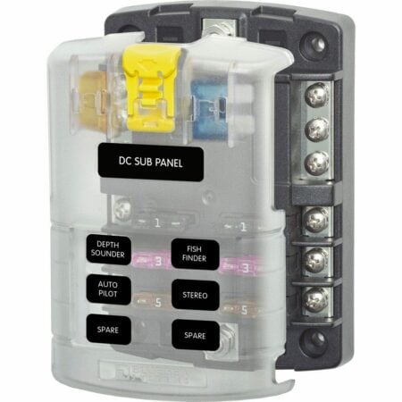 Blue Sea Systems ST Blade Split Bus Fuse Block