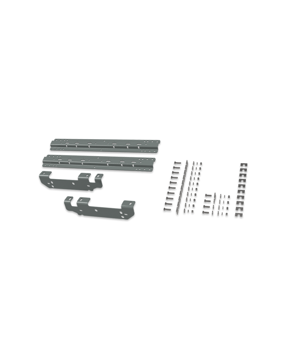 Universal Mounting Rails with Custom Installation Brackets - RVK2401