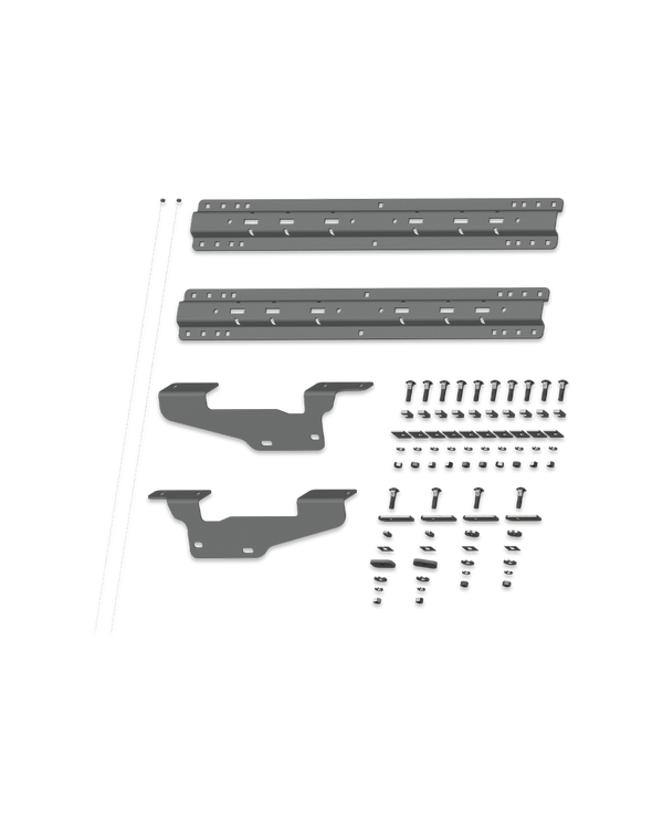 Universal Mounting Rails with Custom Installation Brackets - RVK2405
