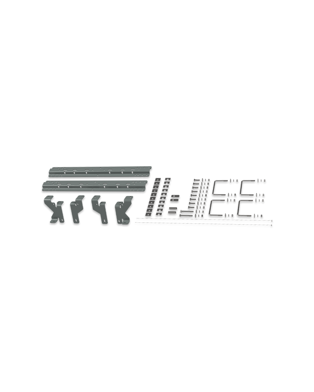 Universal Mounting Rails with Custom Installation Brackets - RVK2600