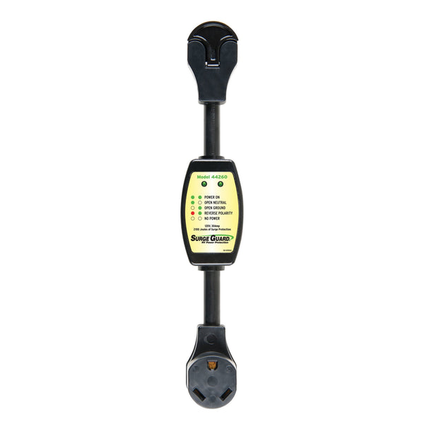 Southwire SURGE PROTECTOR, 120V 30AMP, P&R, BLK
