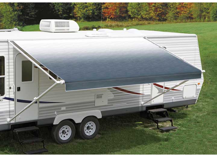 Carefree/ Carefree® - Fiesta™ 19'W x 8'Ext. Blue Shale Fade Vinyl