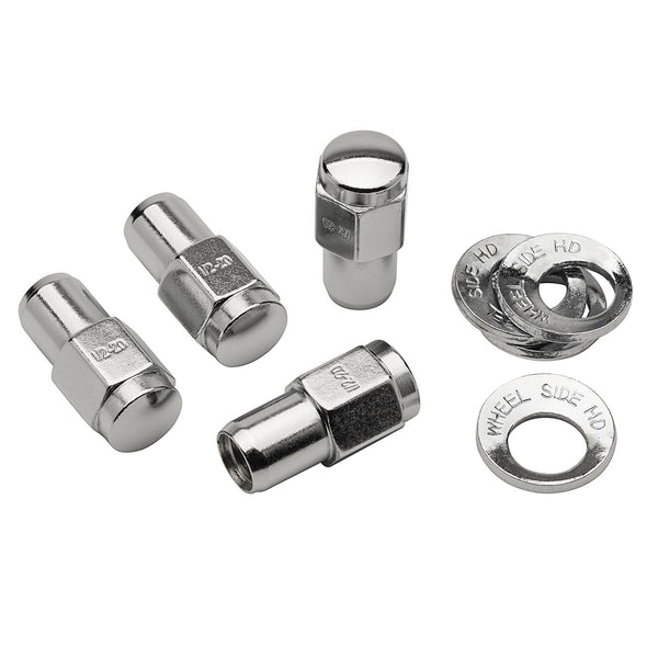 Carlisle Cragar Lug Nut, 1/2RH, Offset Washer, - Speedway Motors