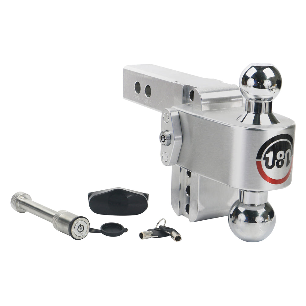 Weigh Safe 180 Hitch , 2" Shaft, 4" Drop