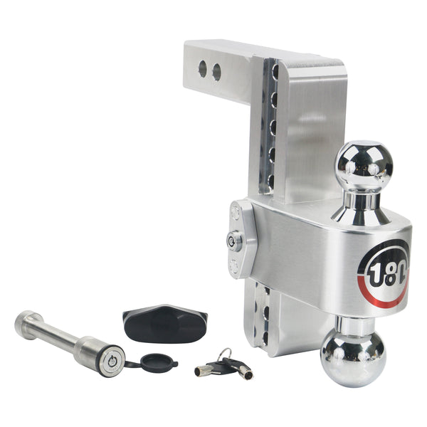 Weigh Safe 180 Hitch -KA, 2" Shaft, 8" Drop