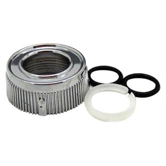 Dura Faucet RV Spout Nut and Rings Kit (Chrome)