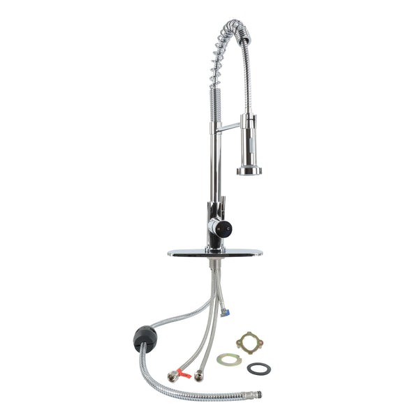 Empire Faucets Brass Stainless Steel Hi-Arc Kitchen Faucet w