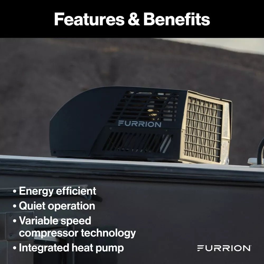 Furrion - Chill Cube RV Air Conditioner - 2025008215 FACR18HEDA-BL-AM