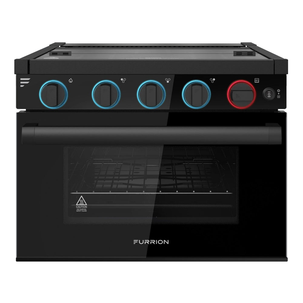 Furrion 3-Burner RV Gas Range Oven with Flame Sense
