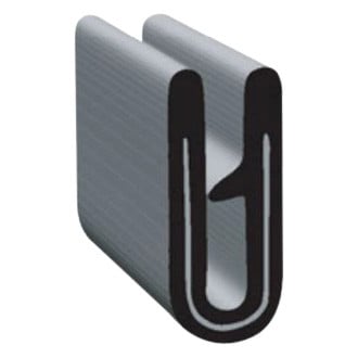 Clean Seal 50' Black EPDM Sponge Rubber Door/Window U-Seal