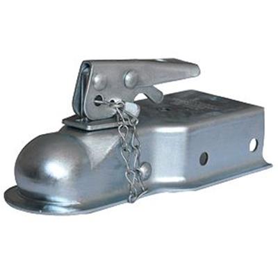 Husky Straight Trailer Coupler, 1-7/8", 3" Inside Width, 2000lb