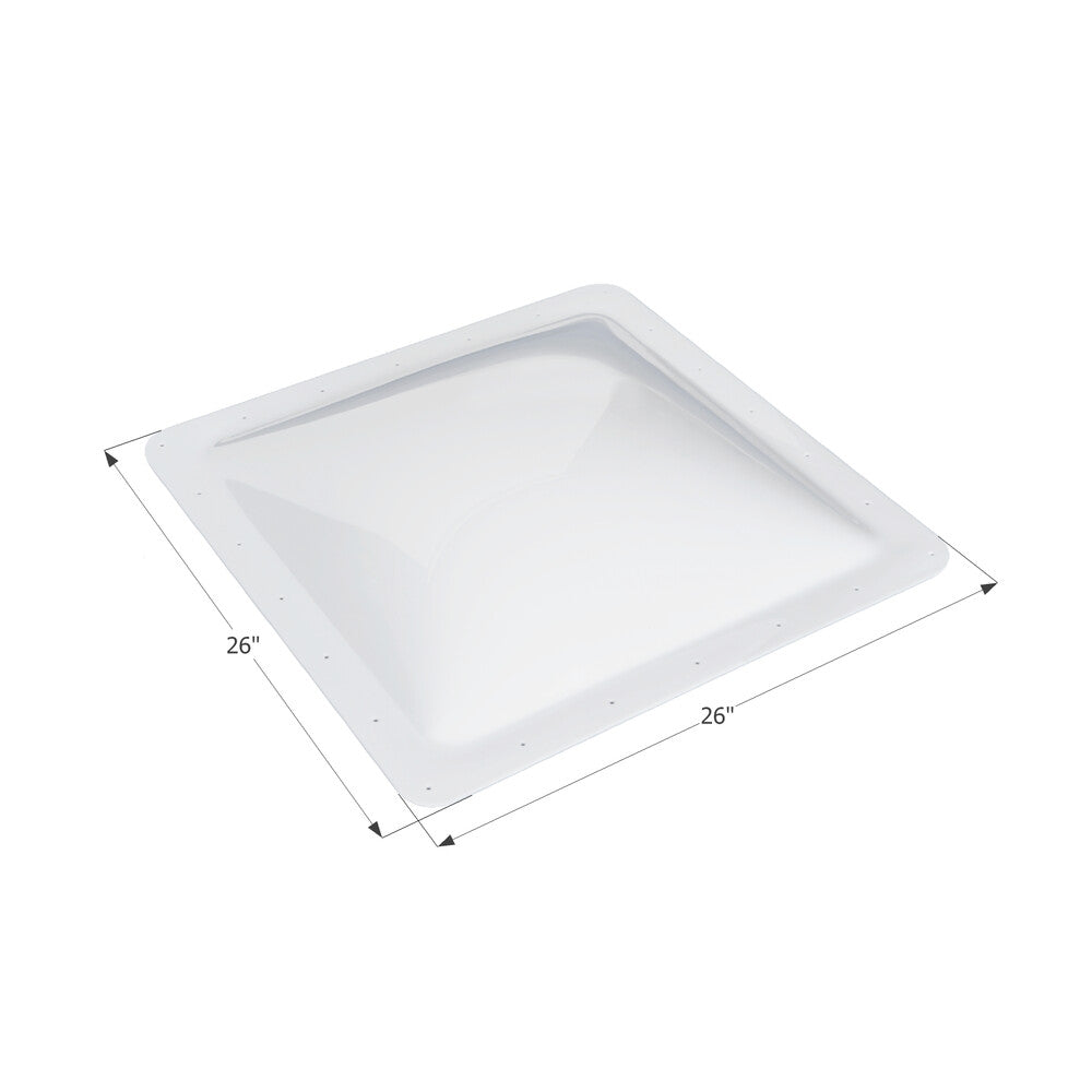 Icon Technologies 01857 RV Skylight SL2222-22" x 22" x 4", White