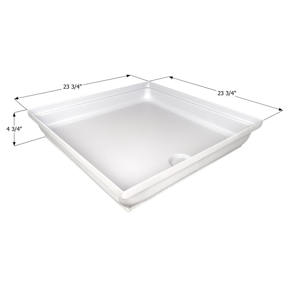 Icon Technologies x 24″ Center Drain Shower Pan (15235)