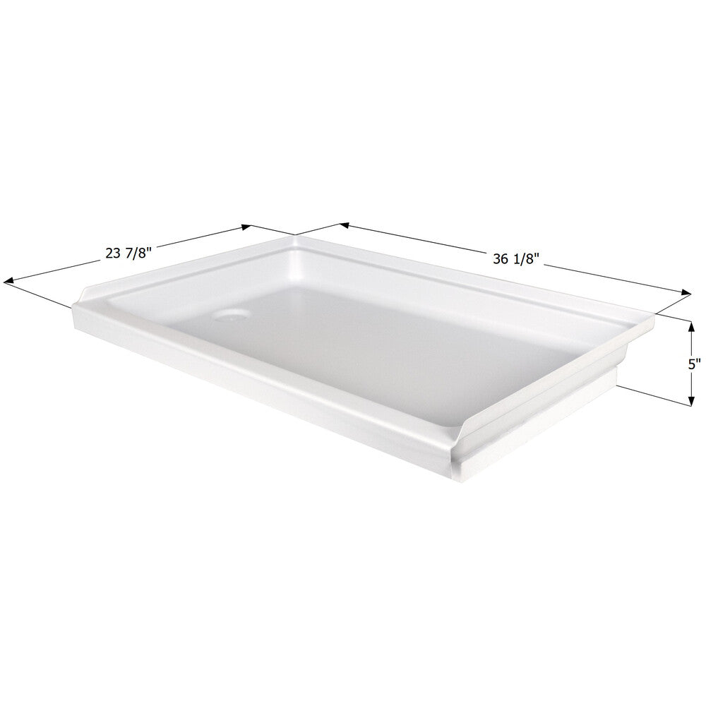 Icon Technologies SP2436LH-PW 24″ x 36″ Left Hand Drain