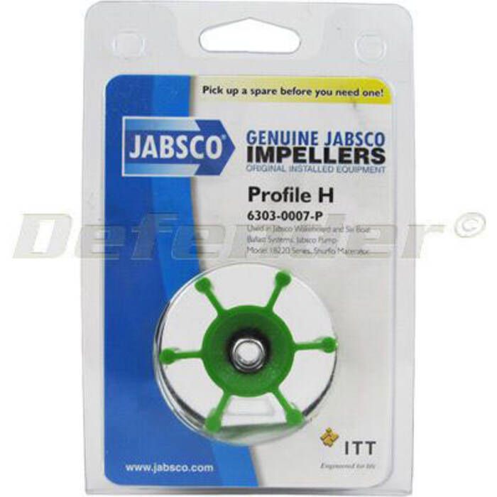 Jabsco Polyurethane Impeller with O-Ring Kit & Lubrication