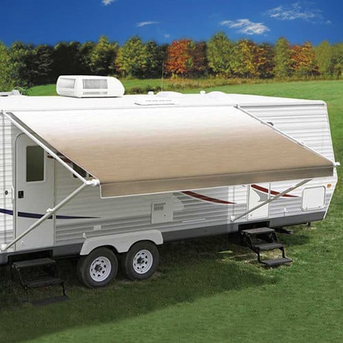 Carefree/ Carefree® - 21'W x 8'Ext. Camel Shale Fade