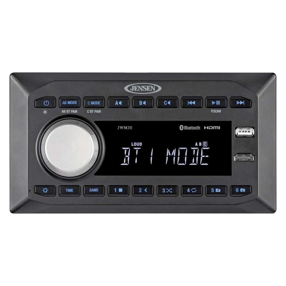 Asa Electronics RV Am/fm/usb/dual Bluetooth/front JWM30