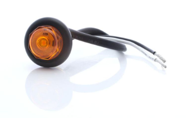 Optronics LED Nondirctnl; Unilt; Grmt; Amber MCL10AKB