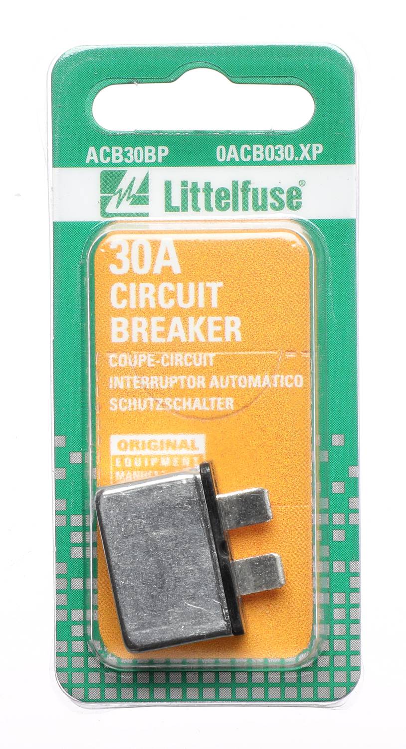 Littelfuse Blister Pack 30 Amp Circuit Breaker ACB30BP