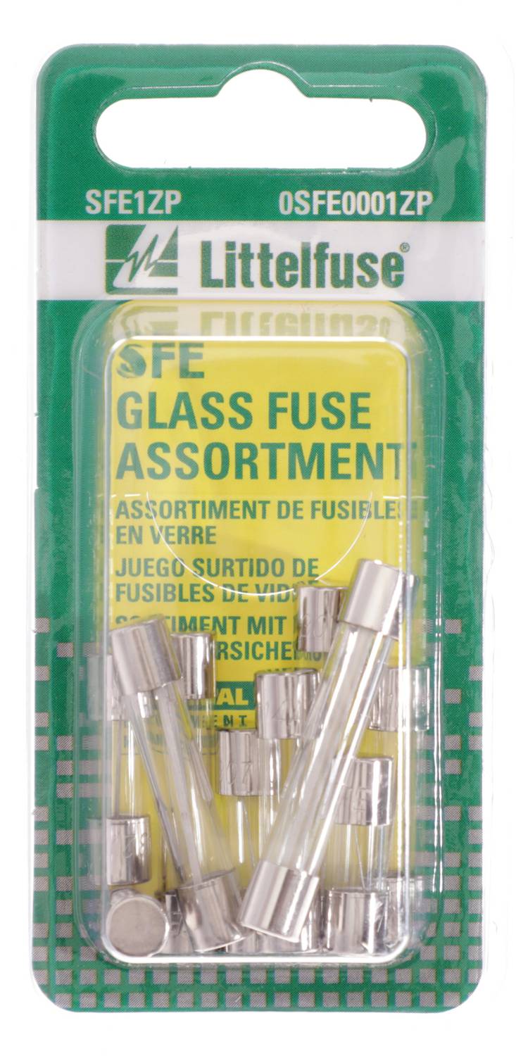 Littelfuse SFE Series Glass Fuses SFE1ZP