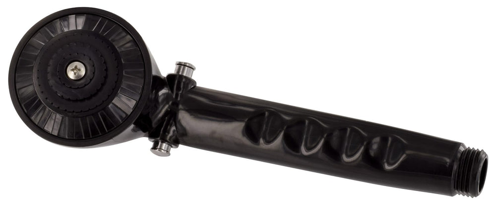 Valterra Replacement Shower Head – Interior/Exterior Shower, Single Function, Exterior Shower Replacement, Black, Carded