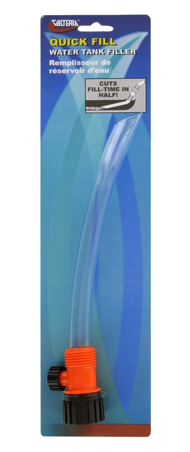 Valterra Quick Fill Pigtail With Shut-Off, Carded