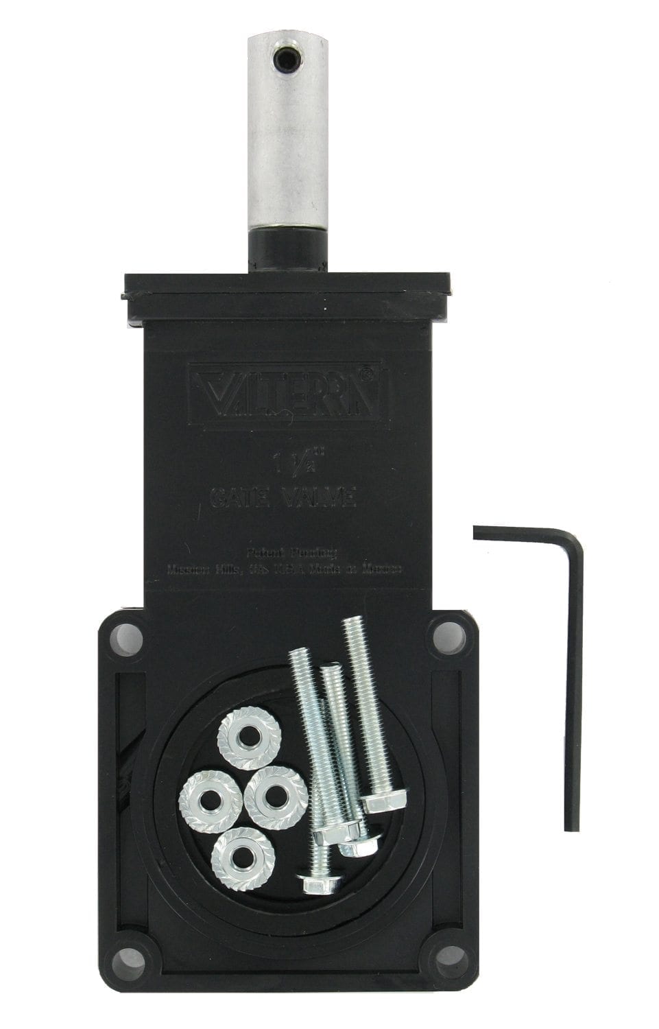 Valterra Waste Valve Body, 1-1/2″, with Coupler, Seals, Hardware