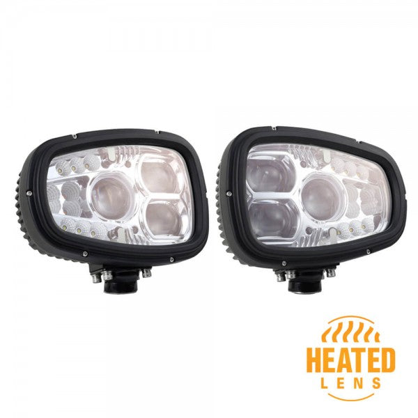 Grote 84661-4 Heated LED Snow Plow Lights, Pair Pack